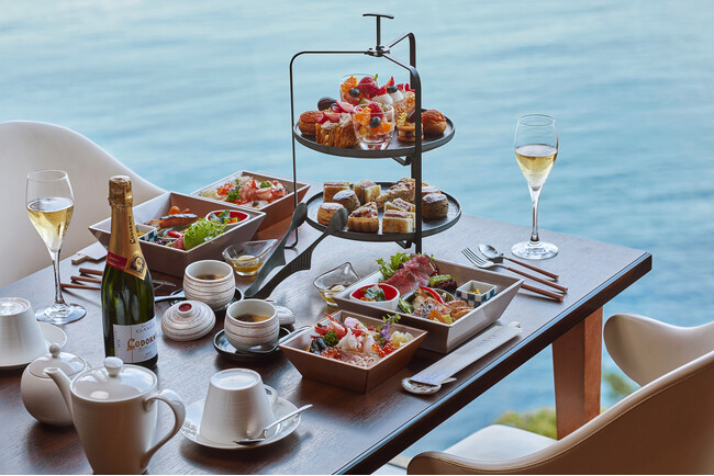 ホテルニューアワジ別亭 淡路夢泉景、淡路島の美味を詰め込んだ黄昏時の玉手箱御膳とスイーツタワーを愉しむ夜食付レイトアフタヌーンプランの販売を開始！｜兵庫県洲本市