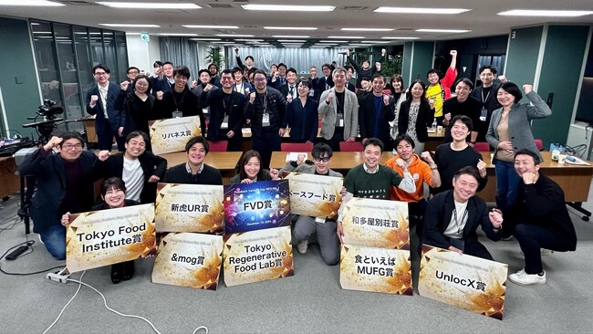 Foodtech Venture Day Neoにて、「FVD賞」「tokyo regenerative food lab賞」をW受賞