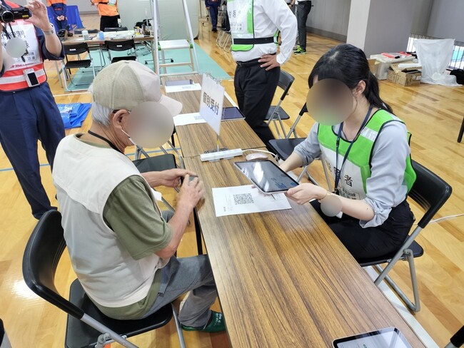 訓練から本番まで　―　住民満足度90％の防災ソリューション