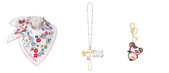 【ルイ・ヴィトン】「ルイ・ヴィトン × 村上隆」コレクションより遊び心溢れるアクセサリーが登場