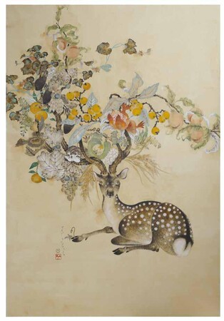 企画展「フジイフランソワ　ムスヒ の つれ つら なり なり」