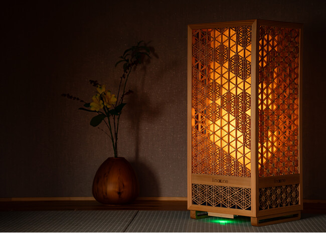 サステナブルな家電ブランドlino one（リノワン）、日本の伝統技術「組子」でしつらえた、使い捨てない脱臭・除菌家電を新発売