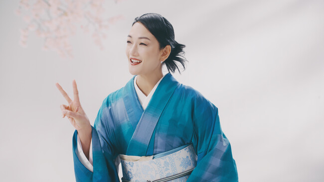 冨永愛さんが一人二役！「お試し2回 無料着付け体験」TVCMオンエア