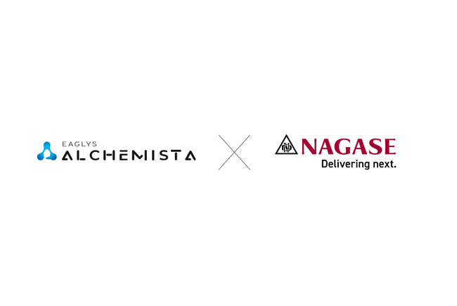 EAGLYS、長瀬産業とALCHEMISTAの代理店契約締結。化学メーカーへのサービス展開を通じてR&D促進
