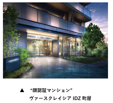 【顔認証マンション】ヴァースクレイシアIDZ町屋居住用分譲住戸好評完売のお知らせ