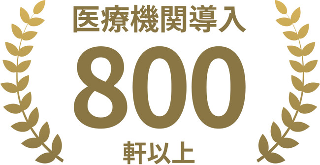 尿がん検査「マイシグナル(R)︎」、検査導入医療機関数、800軒突破！
