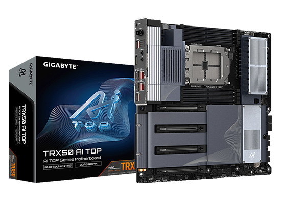 GIGABYTE ローカルAI トレーニングソリューション『AI TOP』関連製品をリリース致します