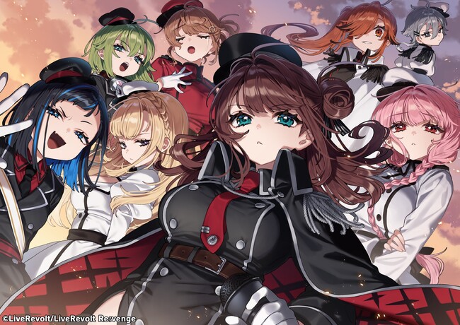 LiveRevolt Re:venge 0th Live “Re:BORN” 新キャスト6名が解禁され、2025年1月19日 代官山UNiT にてLive開催。 チケット発売中。 