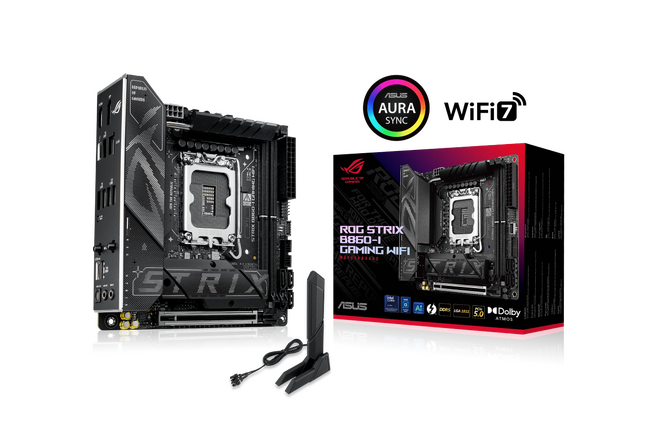 最新のIntel LGA1851対応B860チップセット、WiFi 7、PCIe 5.0、Thunderbolt4をMini-ITXフォームファクターに搭載した高性能なゲーミングマザーボードを発表