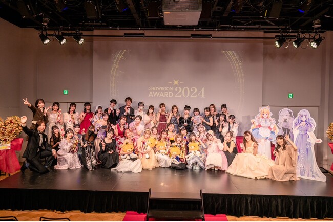 夢に向かって前進するライバーを表彰する「SHOWROOM AWARD2024」にて、最優秀トップランカーは「Annnnnaの空」さんに決定！