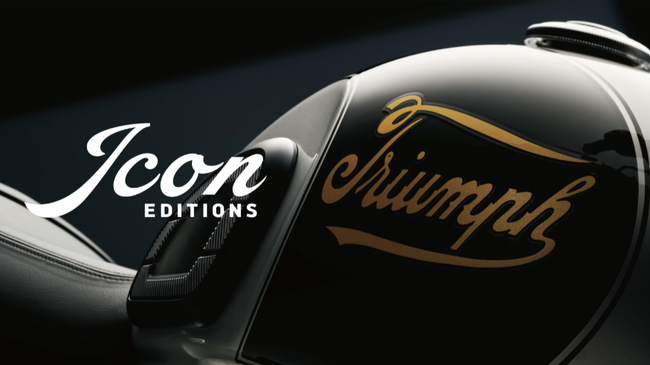 トライアンフから「ICON EDITIONS FAIR」開催のお知らせ