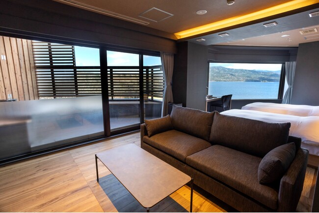 あかん遊久の里 鶴雅「別館 雅-MIYABI-露天風呂客室」リニューアルオープン！阿寒湖の自然を満喫する上質な宿泊体験を提供