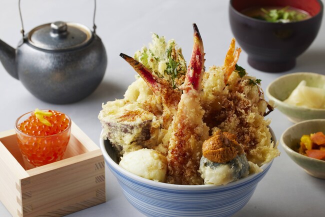 【天吉屋】冬の季節限定「七福天丼」新登場!