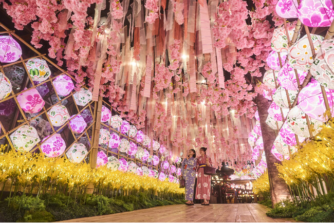 【星野リゾート　青森屋】花咲く春の訪れを喜び、青森ならではの花見を楽しむイベント「たんげ花咲かまつり」開催