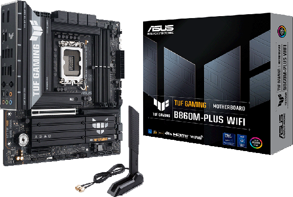 ASUSから、Intel B860チップセットマザーボードを発売