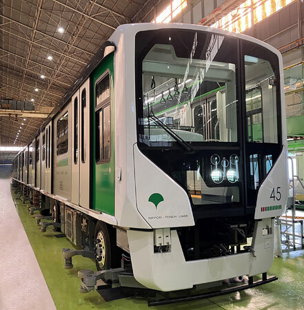 東京都交通局の日暮里・舎人ライナー向けで330形車両12編成（60両）を完納　利用者が増加している同路線の混雑緩和に貢献
