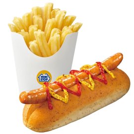 ホットドックXポテトセット(画像はイメージです。) ホットドックXポテトセット(画像はイメージです。)