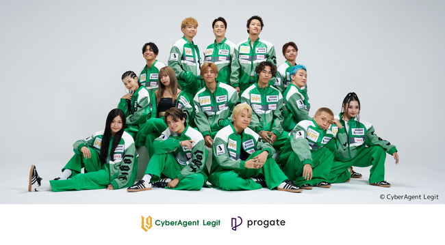 Progate、プロダンスチーム「CyberAgent Legit」とのスポンサー契約を締結