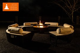 ベンチ&テーブル一体型焚き火台「ocota」1 ベンチ&テーブル一体型焚き火台「ocota」1