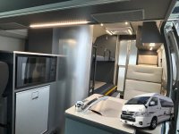 災害ボランティア用キャンピングカー「レクビィ プロンテVVDR」ジャパンキャンピングカーショー2025で展示