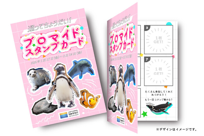 【上越市立水族博物館 うみがたり】通ってもらえる！参加してもらえる！『通ってちょうだい！ブロマイド２０２５』【令和７年１月１７日（金）～３月１４日（金）】