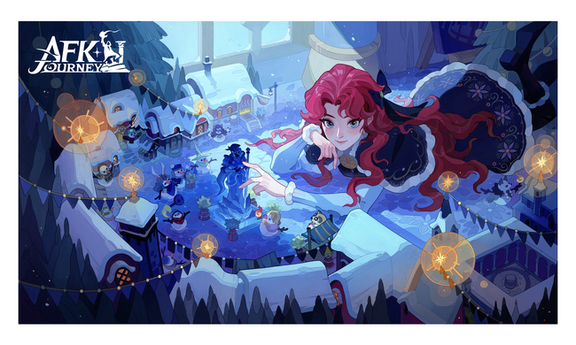 『AFK：ジャーニー』、1月17日より新シーズン「冬夜の残響」開放！　スノーシダー町へようこそ！　冬の祭典に参加する際は、永遠が呪いであることを忘れないでください！
