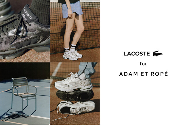 LACOSTE人気スニーカーの限定カラーを、ADAM ET ROPE'が独占販売！1月17日(金)より予約受付を開始。
