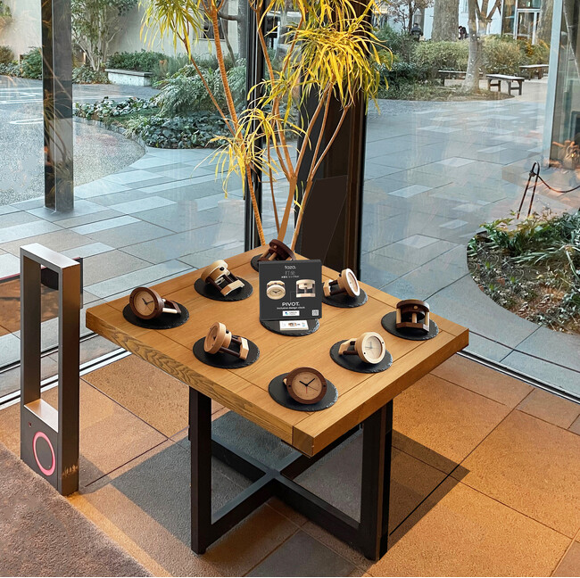 代官山 蔦屋書店にて、インクルーシブデザインクロック「PIVOT」の特別展示を1月20日（月）より開催