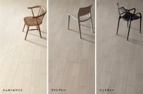 低彩度な色合いと天然木の豊かな表情を楽しめるフローリング「Live Natural MSX-L」に新たに3色を追加