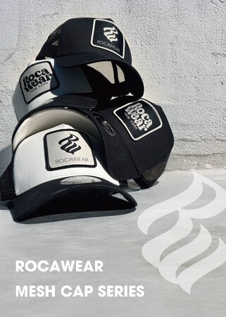 ROCAWEARより、MESHCAP SERIESがリリース!