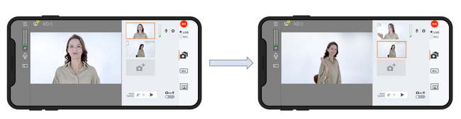 ライブ配信用iOSアプリ“Live Switcher Mobile”の提供を開始　ワンタッチでのカメラ切り替えにより簡単にマルチアングルでのライブ配信を実現