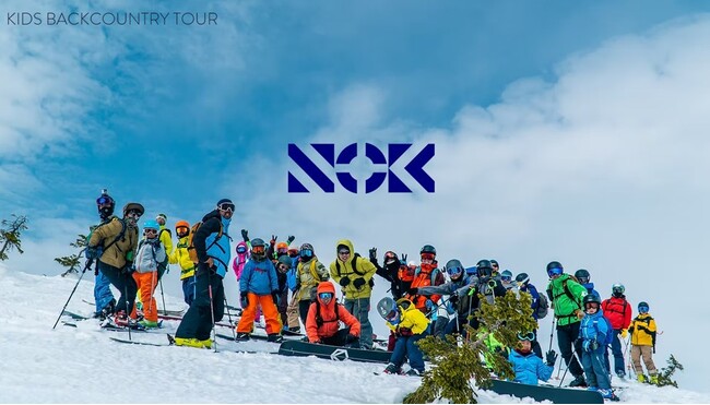NOK、親子向けバックカントリースキー教室「NOK Kids Backcountry Tour 2025」継続サポート