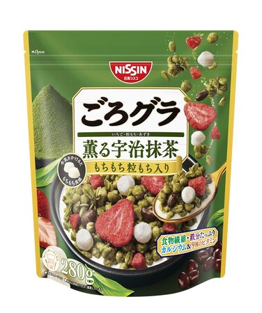 今年もこの季節がやってきた！人気の “抹茶味” が再登場！「ごろグラ 薫る宇治抹茶 280g」 を2025年2月3日（月）に新発売