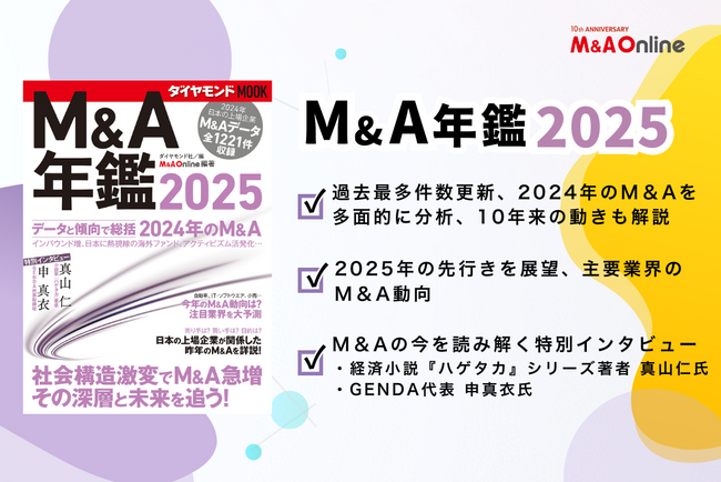 『M&A年鑑2025』発売のお知らせ