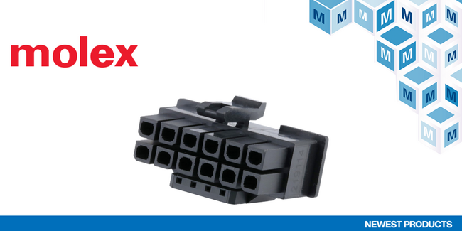 マウザー、MolexのMicro-Fit+ PCIe 5.0コネクタシステム　　　　　　　　　　　の取り扱いを開始