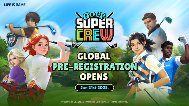 WEMADE、「Golf Super Crew」のグローバル事前予約を開始！