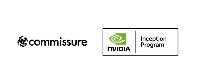 commissureが「NVIDIA Inception Program」に認定されました