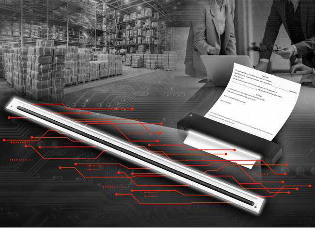 A4サイズモバイルプリンター向け小型サーマルプリントヘッドを開発