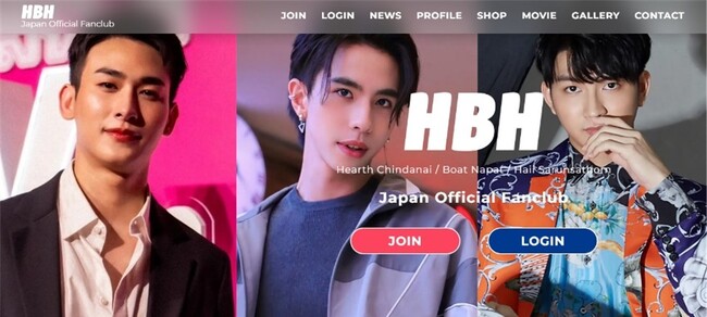 タイ人気俳優 オフィシャルファンクラブOPEN!