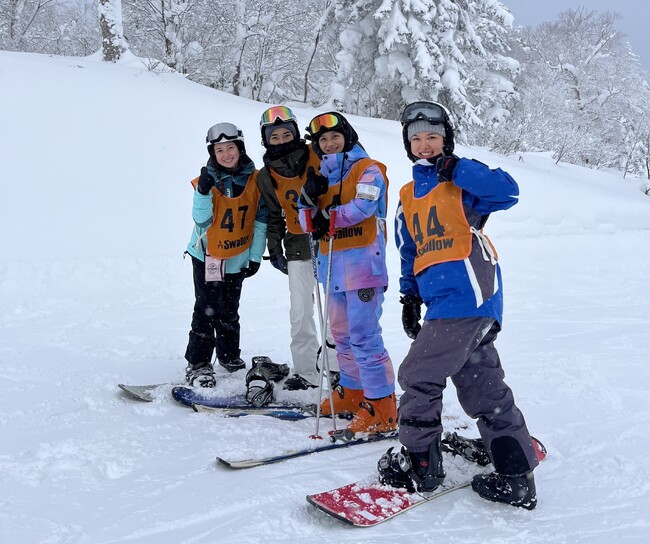 国際高等学校が富良野(北海道)にてスキー研修を実施