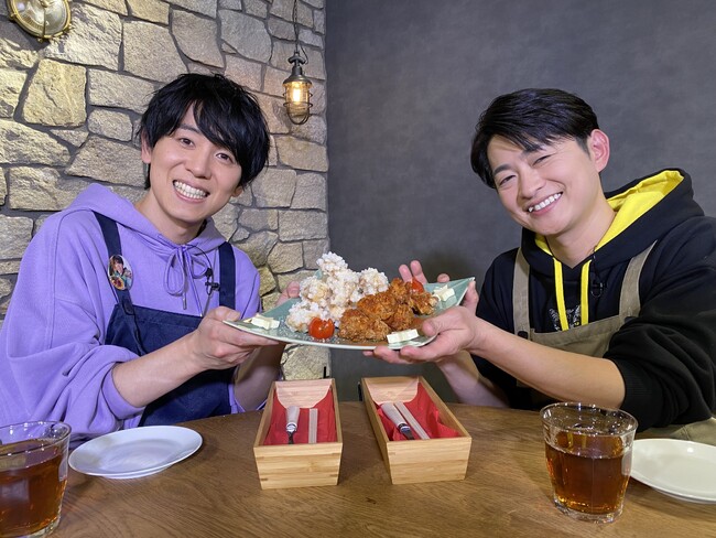 【山下大輝のご褒美番組「肉ッキング#7」・番組レポート】山下大輝が憧れの先輩・下野紘と紅白唐揚げ作り 待望のカラアゲニスト登場に爆笑の連続！ ～初のリアルイベントで発売するグッズも紹介～