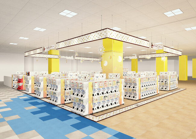 大阪市阿倍野区に初出店！ バンダイナムコのカプセルトイ大型専門店『ガシャポンのデパート』イトーヨーカドー　あべの店　2025年1月31日(金)オープン!