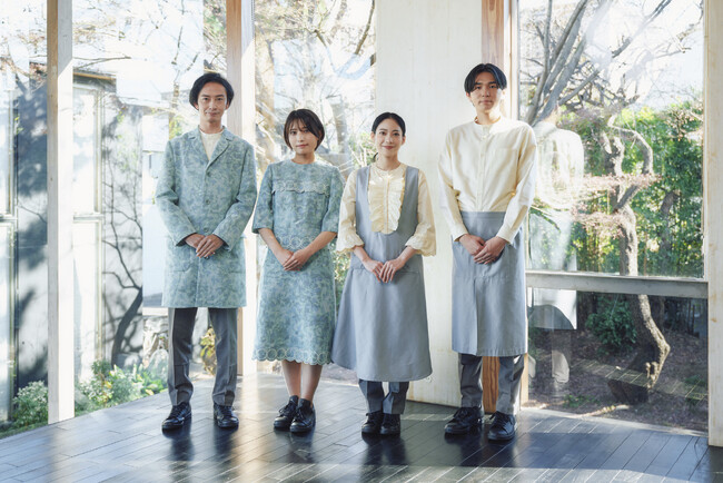 2025年日本国際博覧会（大阪・関西万博）サントリーとダイキンが共創するレストラン「水空 ＳＵＩＫＵＵ(すいくう)」「ミナ ペルホネン」が手がけるスタッフユニフォーム決定