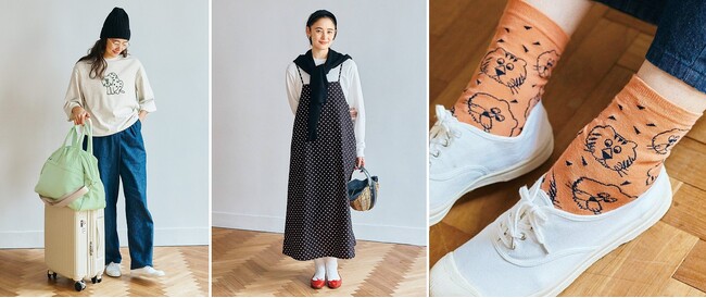 アデリアレトロとのコラボアイテム「ズーメイトのフロッキープリントスウェットトップス 」などユニークなアイテムがフェリシモ「SYRUP.」から新登場