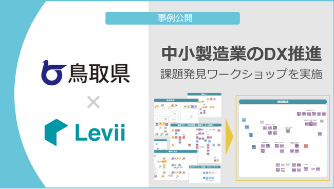 中小製造業DX推進の突破口-鳥取県庁×レヴィの「課題発見ワークショップ」事例を公開