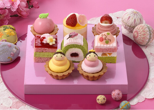 【銀座コージーコーナー】おだいりさまとおひなさま、ふたり並んだかわいいケーキ♪　ひなまつりケーキの予約受付を1月24日から開始