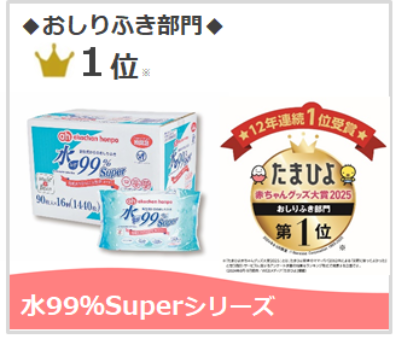 「たまひよ赤ちゃんグッズ大賞2025」12年連続で1位を獲得!