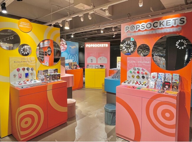 世界中で大人気のスマホグリップブランド「PopSockets」渋谷初出店ポップアップが開催中