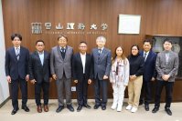 【岡山理科大学】フィリピン・ビサヤ地方の視察団が陸上養殖施設見学