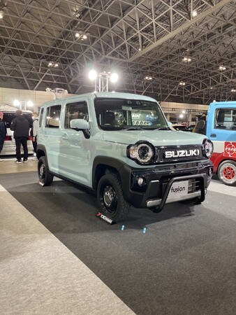 fusion FROM SPIEGELがハスラーのデモカーを初公開！